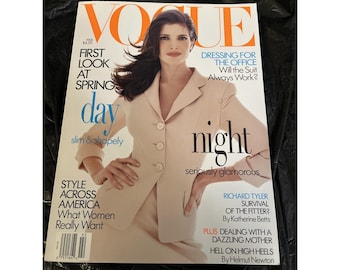 Revista Vogue - Febrero de 1995 - Stephanie Seymour