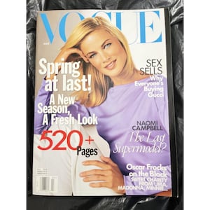 Vogue  Gisele キャロリンマーフィー Carolyn murphy - Etsy 日本