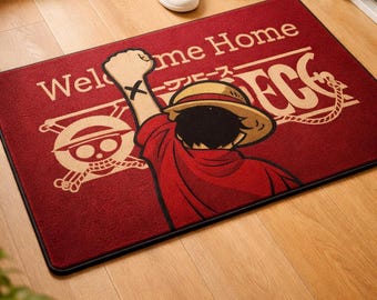 Welcome Home Doormat – Inspired Entry Rug eco friendly anime 60cm