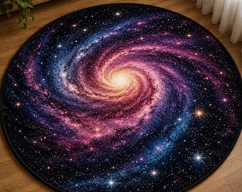 Tapete de boas-vindas para casa – Tapete de entrada inspirado em galáxias e animes, ecológico, 80 cm
