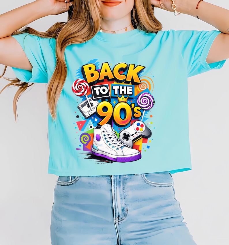 100+ 80-tals tecknade PNG-paket | Retro söta barnregnbågsfigurer | Vintage 80-talsinspirerad clipart sublimering PNG för skjortor direktnedladdning bild 3