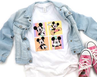 Disney Mickey Mouse Kids Sweatshirt, Disney Trip Outfit, Mickey Mouse Shirt for Kids, Disney Vacation Family Matching Top