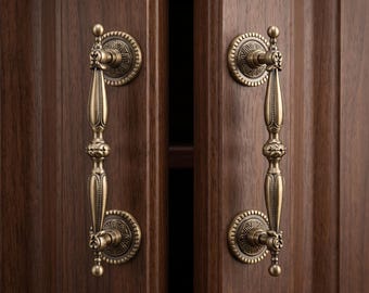 Vintage Cabinet Handles Drawer Pulls Kitchen Cabinet Hardware Cupboard Door Pulls Furniture Handles Antique Dresser Pulls Home Decor