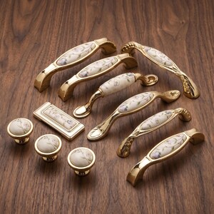 Maniglie per mobili floreali vintage, maniglie decorative per cassetti, accessori per armadi da cucina, maniglie per ante di comò e armadi, maniglie per mobili in stile francese