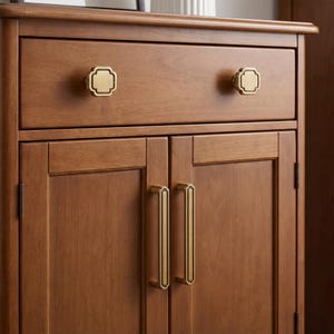 Geometric Cabinet Knobs and Pulls, Decorative Drawer Handles, Kitchen Cupboard Hardware, Dresser Wardrobe Door Handles, Furniture Hardware image 10