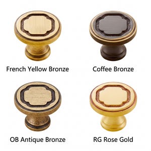 Geometric Cabinet Knobs and Pulls, Decorative Drawer Handles, Kitchen Cupboard Hardware, Dresser Wardrobe Door Handles, Furniture Hardware image 3