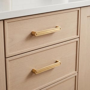Geometric Cabinet Knobs and Pulls, Decorative Drawer Handles, Kitchen Cupboard Hardware, Dresser Wardrobe Door Handles, Furniture Hardware image 9