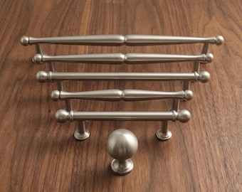 Vintage Spindle Cabinet Pulls, Decorative Drawer Handles, Kitchen Cupboard Hardware, Dresser Wardrobe Door Handles, Furniture Pulls
