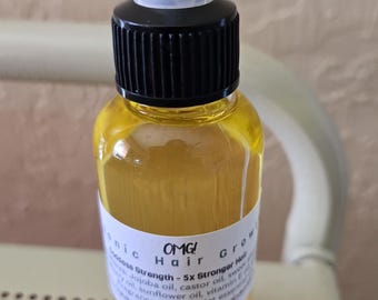 Organiczny olejek do wzrostu włosów 2 uncje