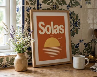 Solas Irish Light Fine Art Print – Giclée Quality Poster (A2, A3, A4)