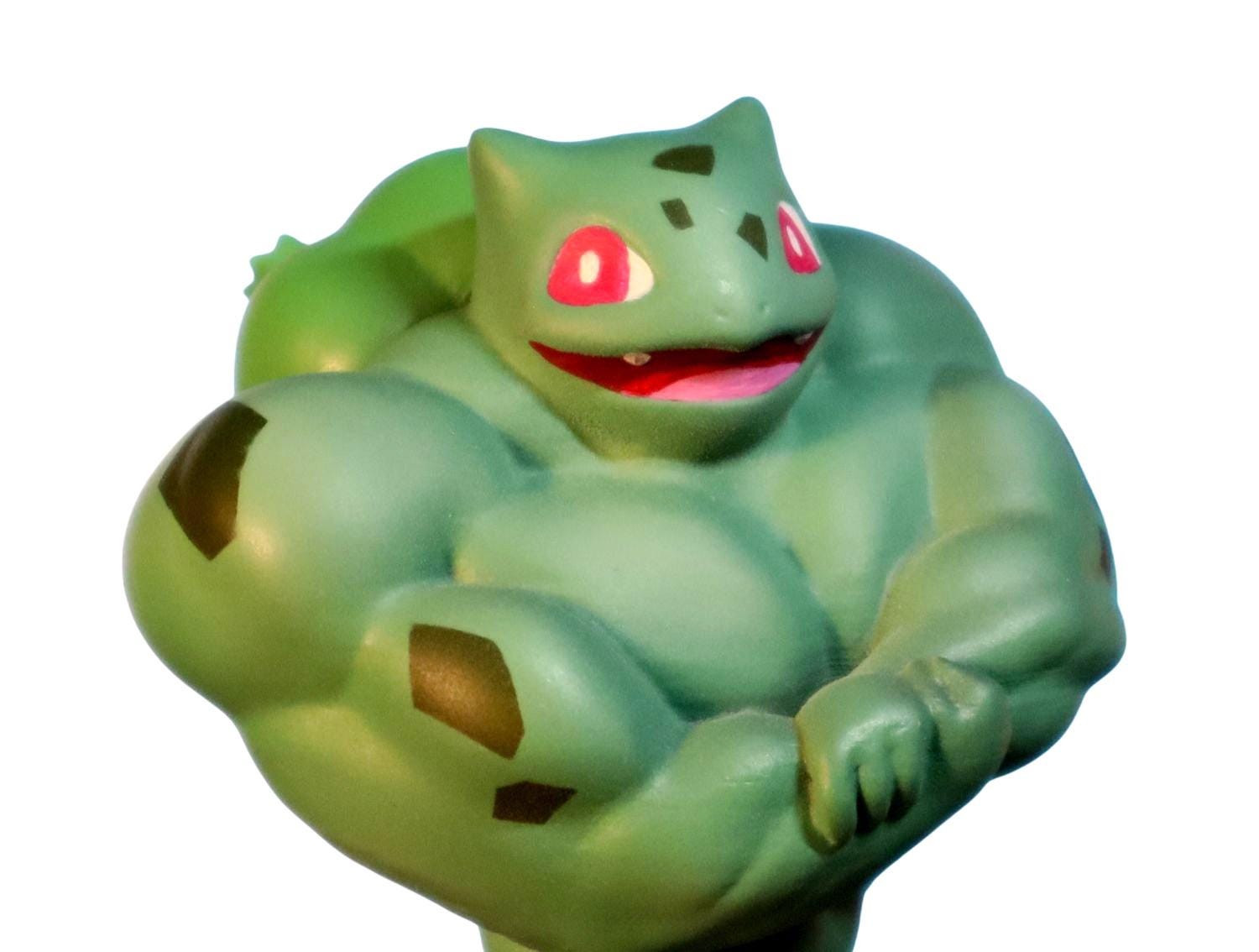 Ultra Muscular Bulbasaur 3D Print STL File – Pokémon Grass Starter ...