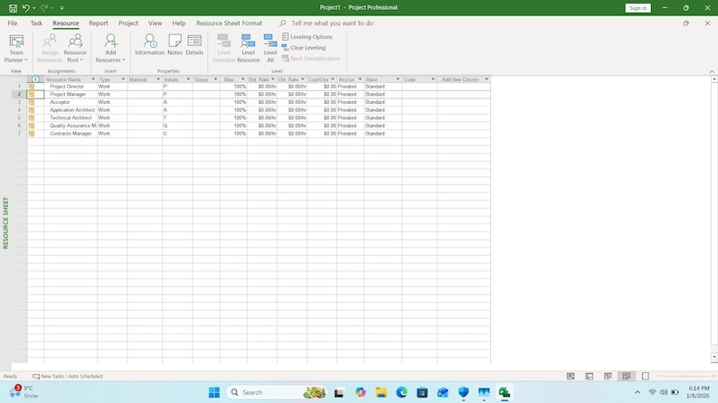 Taskbar Model Project Project Management Plan Template | MS Project Gantt Chart | Pmi-based ...