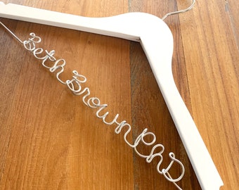 PhD Graduation Gift, Hooding Ceremony Gift, Doctorate Graduation Gift, PhD Gift, PhD Student, White Coat Hanger, Doctoral Candidate