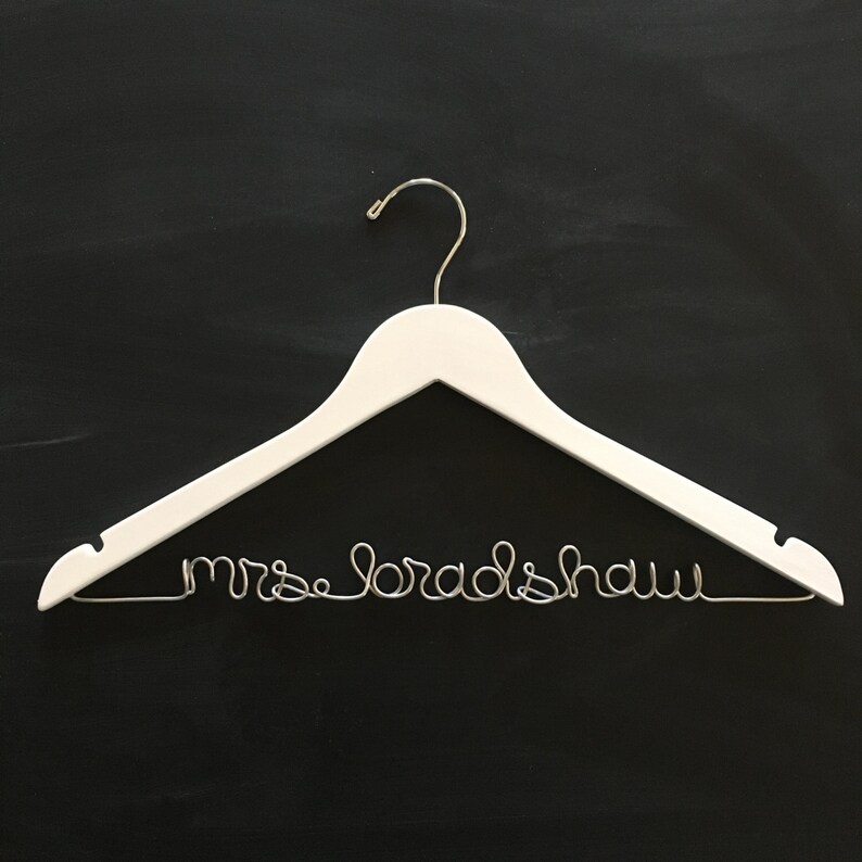 Personalized Bridal Hanger Personalized Wedding Dress Hanger Etsy