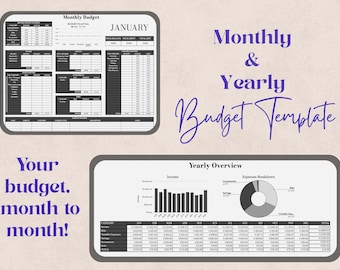 Jährliche Budget Tabelle Google Sheets Budget Vorlage Monatlich Jährlich 2026 Tracker Jährlich 2026 Bill Expense Tracker