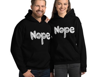 Nope Unisexe Sweat à capuche