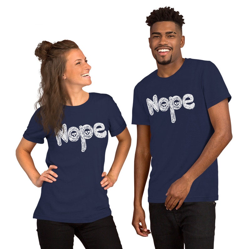 Nope Short-Sleeve Unisex T-Shirt image 2