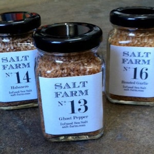 Sea Salt Infusions & Blends-nearly 20 varieties to choose from!