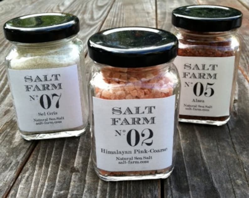 Natural Sea Salts 5 varieties to choose from image 1