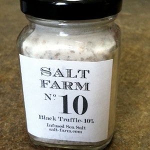 Italian Black Truffle Salt 10%