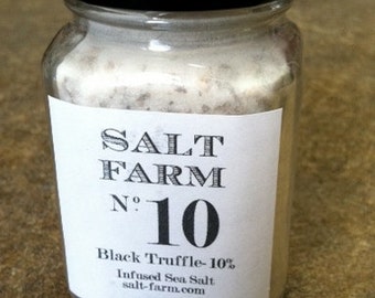 Italian Black Truffle Salt 10%