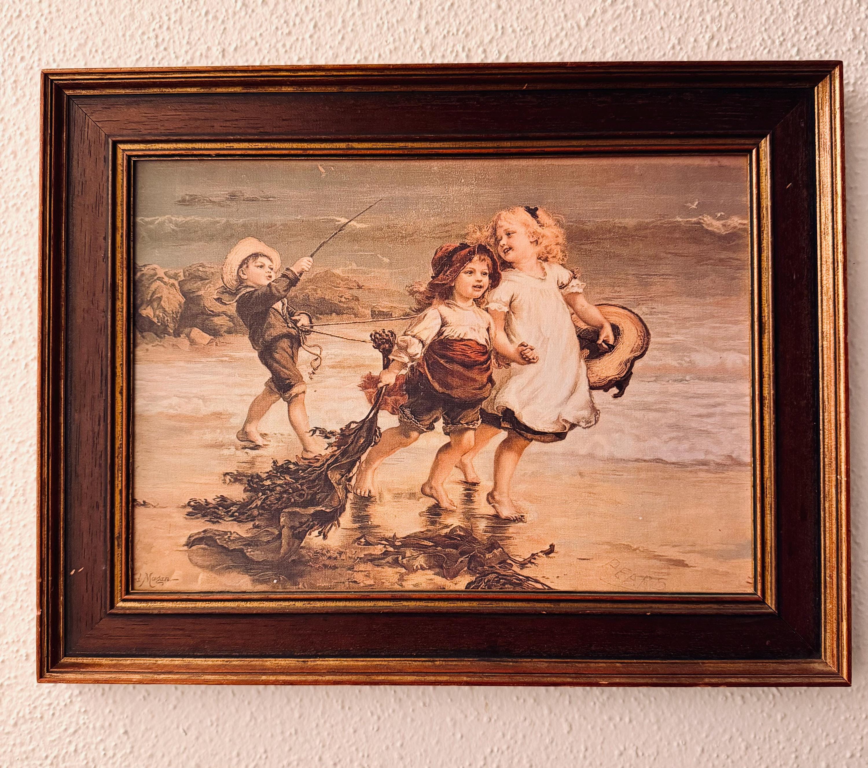 絵画、額縁、フレデリック・モーガン、英国、油彩画家、アンティーク、美術品、複製画 Frederick morgan - Etsy 日本