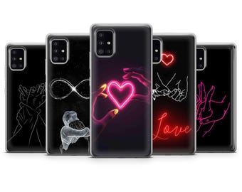 Valentinstag Handytasche Love Romantic Cover für iPhone 17 17Pro 16 15 14 13 12 Samsung S25 S24 S23 A56 A36 A16 Pixel 10 10Pro