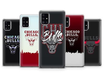 Bulls Handyhülle Basketball Team Chicago Abdeckung für iPhone 17 17Pro 16 15 14 13 12 Samsung S25 S24 S23 A56 A36 A16 Pixel 10 10Pro