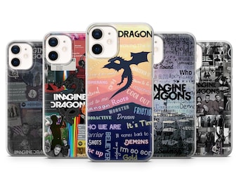 Stellen Sie sich Drachen vor Handyhülle Evolve Merkur Band Abdeckung für iPhone 17 17Pro 16 15 14 13 12 Samsung S25 S24 S23 A56 A36 A16, Pixel 10 10Pro 9A
