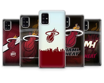 Heat Phone Case Basketball Team Miami Cover für iPhone 17 17Pro 16 15 14 13 12 Samsung S25 S24 S23 A56 A36 A16 Pixel 10 10Pro