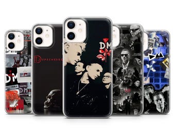 Depeche Mode Case Music Band Pop Cover for iPhone 17 17Pro 16 15 14 13 12 Samsung S25 S24 S23 A56 A36 A16, Pixel 10 10Pro 9A