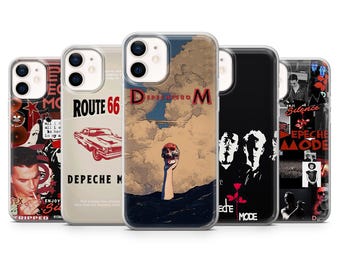 Depeche Mode Case Music Band Pop Cover für iPhone 17 17Pro 16 15 14 13 12 Samsung S25 S24 S23 A56 A36 A16, Pixel 10 10Pro 9A