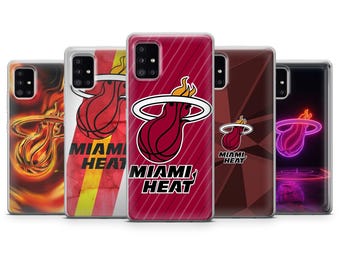 Heat Phone Case Basketball Team Miami Cover für iPhone 17 17Pro 16 15 14 13 12 Samsung S25 S24 S23 A56 A36 A16 Pixel 10 10Pro