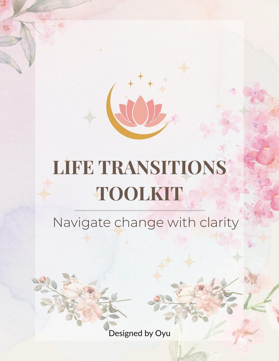 Life Transitions Worksheet.pdf Life Transition Planner | Printable Life Reset Workbook for Career ...