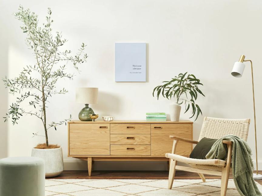 Calm Corner Printable Wall Art Set, Minimalist Neutral Home Decor ...