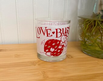 Vintage Love Bug / Bugger Glass ( Erotic ) Playful