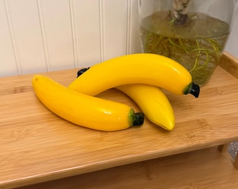 Vintage Murano Glass Banana (Set of 3)
