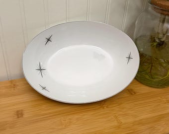 Vintage Fukagawa Arita Starburst Pattern Serving Bowl