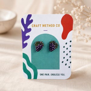 Grape Earrings Wood Studs 14mm Wine Lover Gift 316 Surgical Steel Posts Vineyard Vacation Jewelry Cute Fruit Laser Cut Wooden Earrings