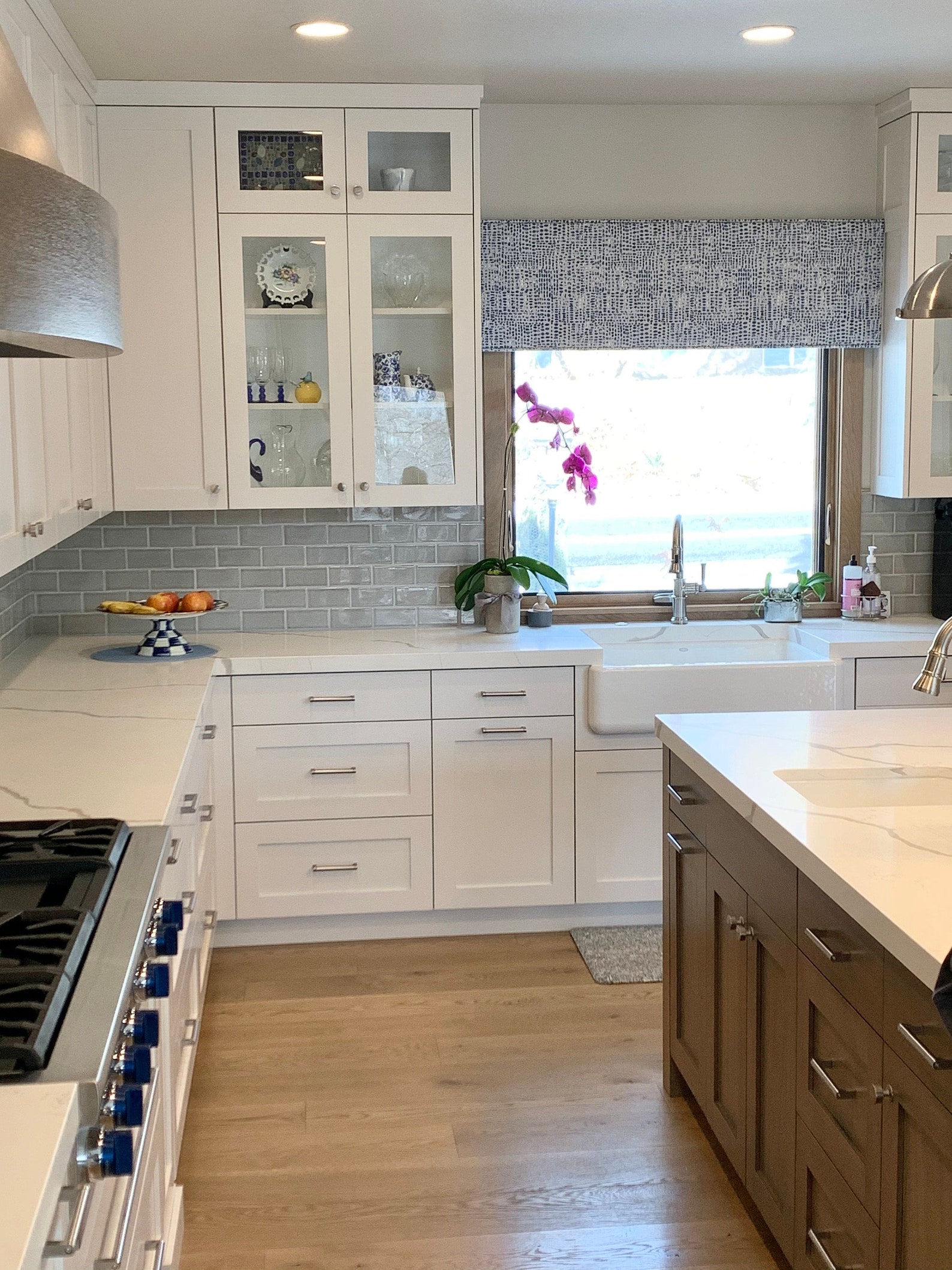 Custom Cornice Kitchen Window Treatment With Welting Etsy