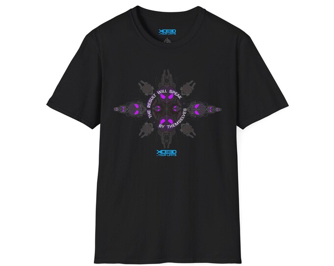 Skull Mandala graphic T-Shirt | Purple Gothic Witchy Design