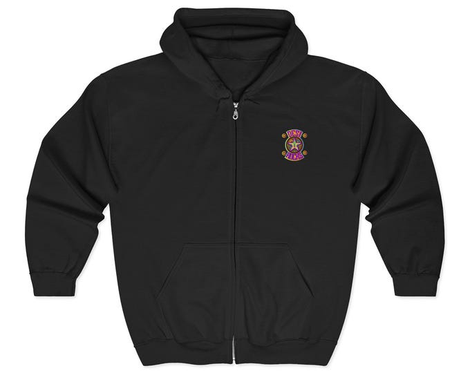 Desi Kings emblem Hoodie | Full Zip Sweatshirt