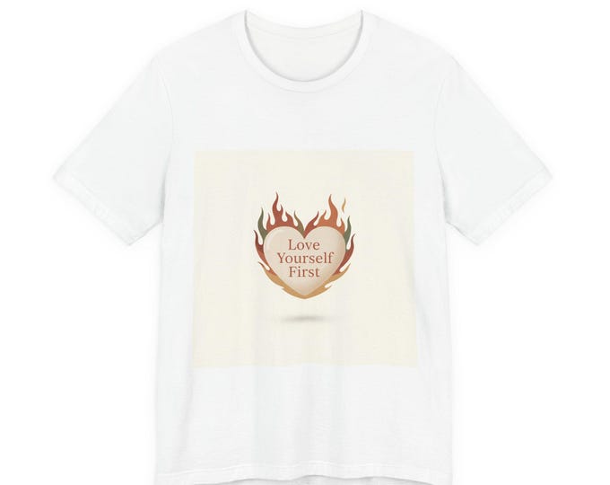 Self-Love Heart Tee | Restorative Cotton Shirt