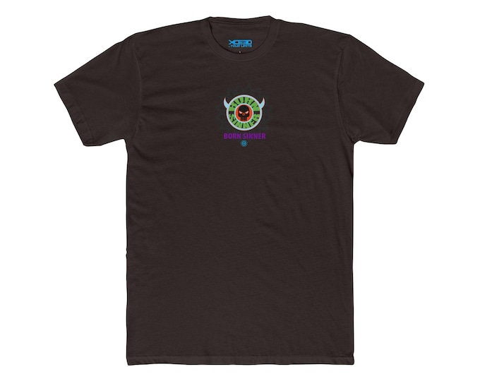 Skull Sunflower Graphic Tee | Crew T-Shirt