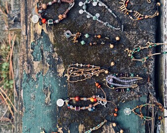 Boho Handmade Gemstone Jewelry | One of a Kind | Choose Your Style