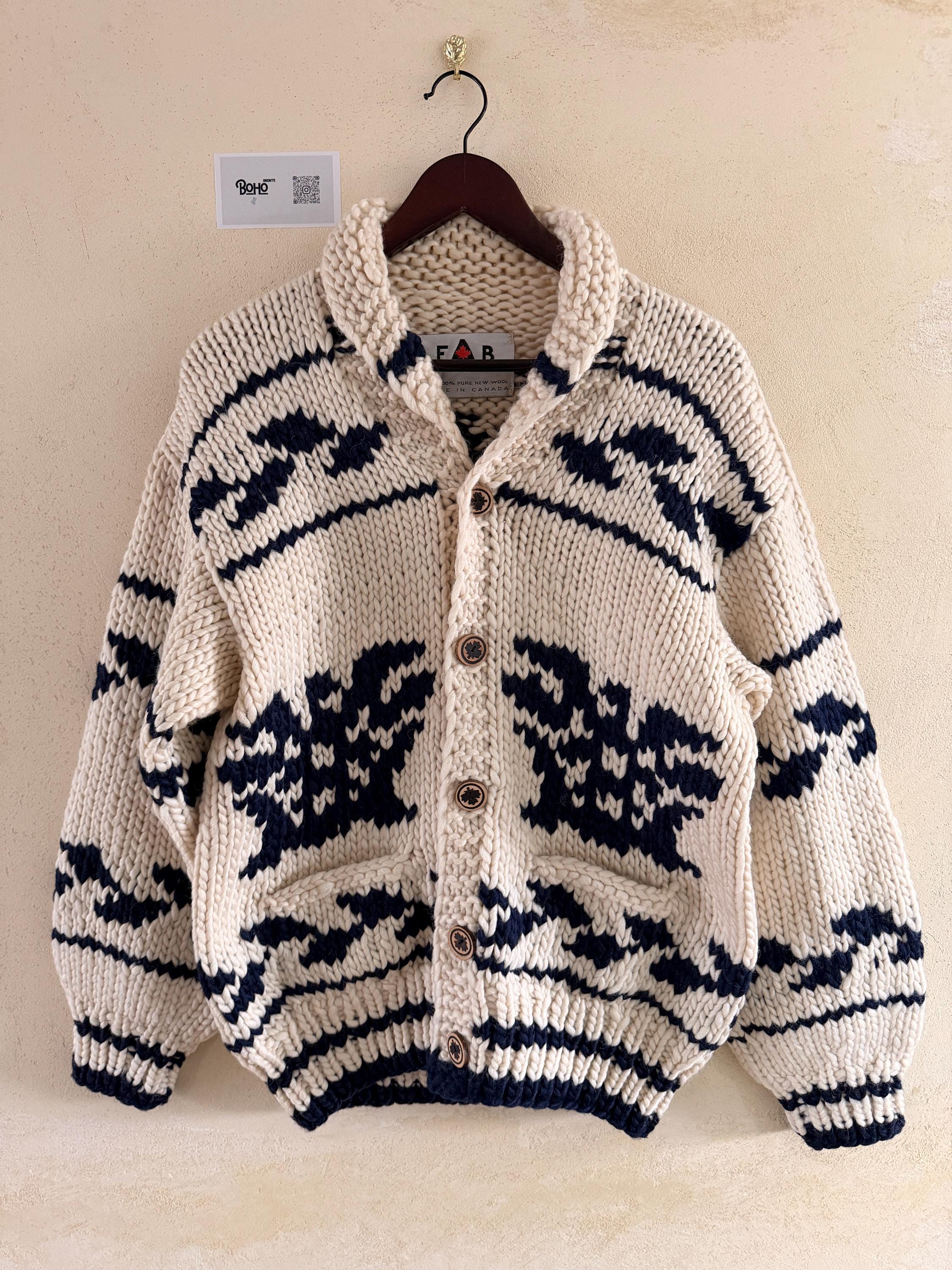 70s Cowichan Sweater - Etsy Canada