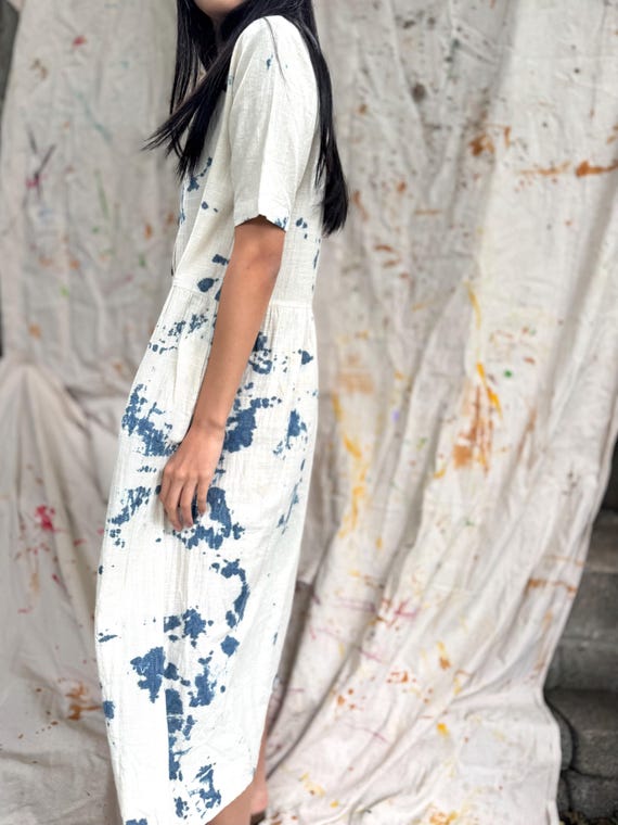 plain white cotton dress to tie dye Amazon.com: Silkfly 1 Pcs Tie Dye Dress Kit for Women Plus Size, Beach White  Cotton T-Shirt for DIY, Loose Fit Summer Casual Dress (XX-Large)