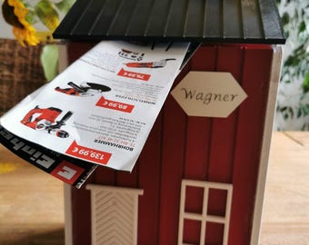 Briefkasten im Schwedenhausstil; besonderer Briefkasten, Hingucker, Geschenk, außergewöhnlich, Schwedenfans, Skandinavien