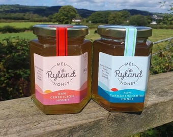 Raw Welsh Wildflower Honey