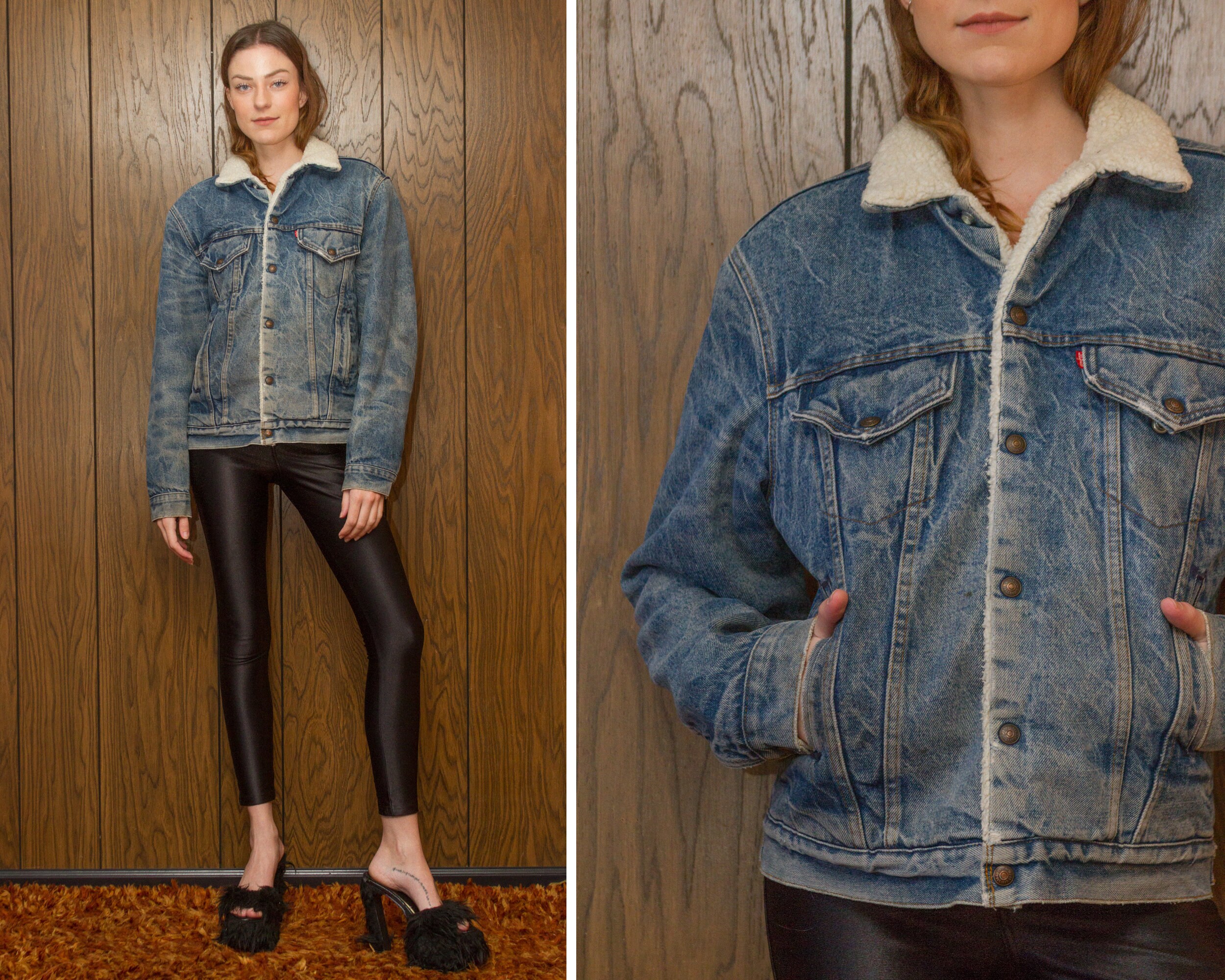 mother denim sherpa jacket